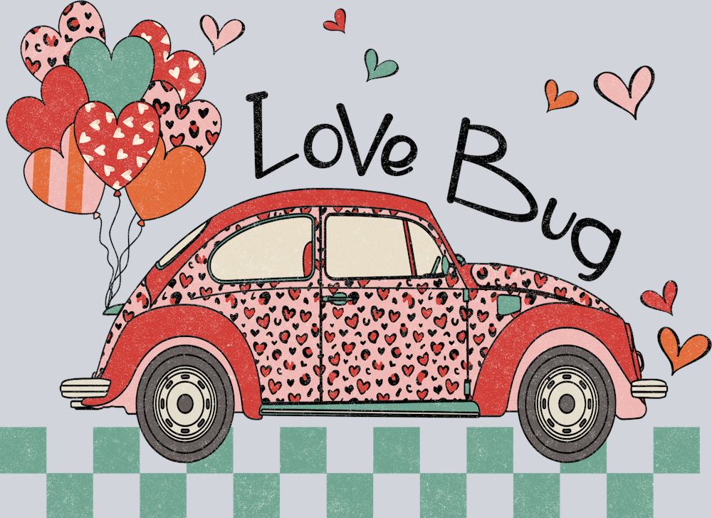 Love Bug - STK03707 (DTF Transfers)