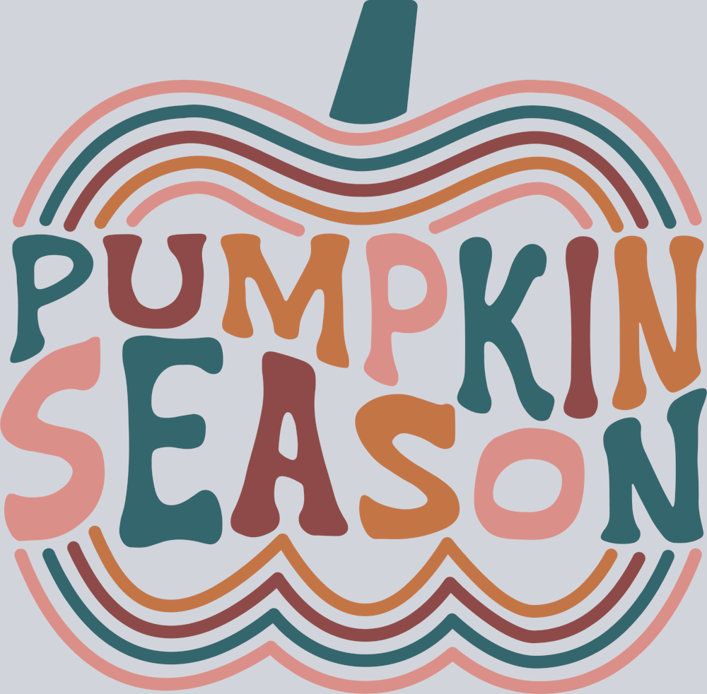 Pumpkin Season Stripes - STK05091 (DTF Transfers)