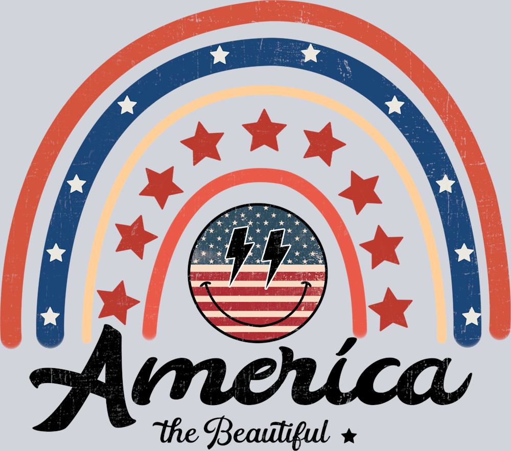 America The Beautiful - STK00152 (DTF Transfers)