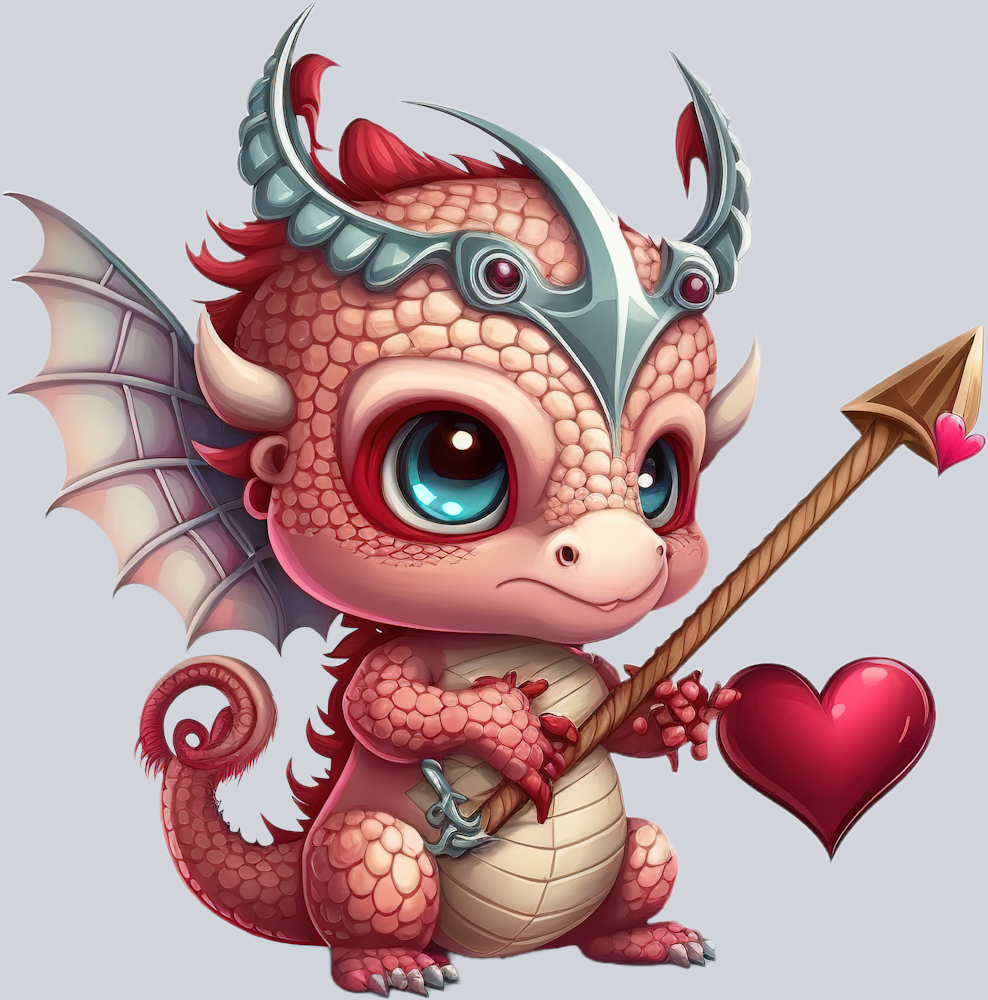 Cute Baby Dragon 8 - STK01506 (DTF Transfers)
