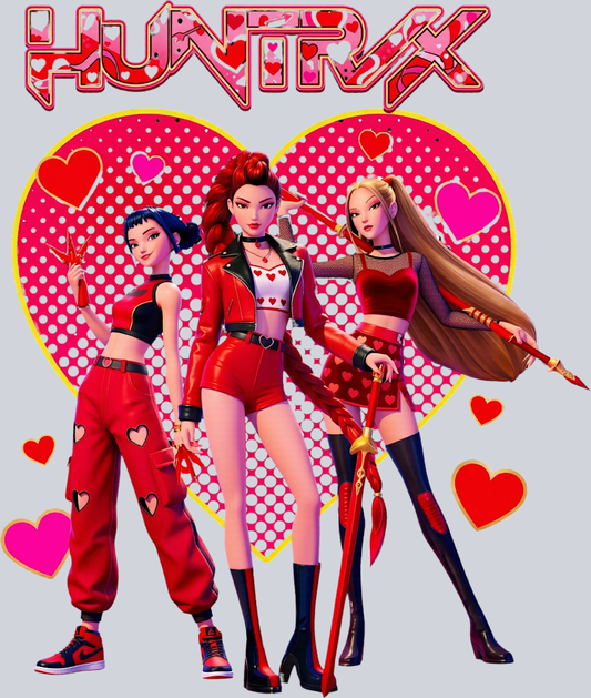 Huntrix Valentine - STK07625 (DTF Transfers)
