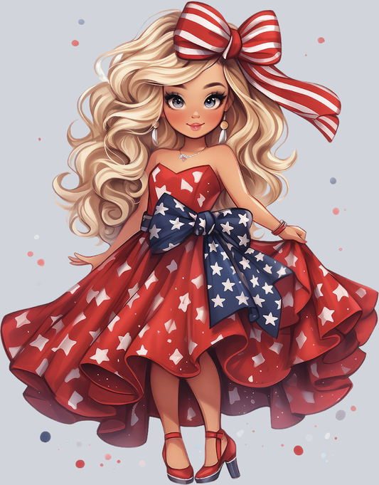 American Doll 16 - STK00201 (DTF Transfers)