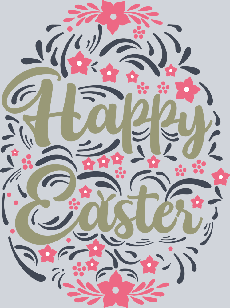 Happy Easter 4 - STK06992 (DTF Transfers)