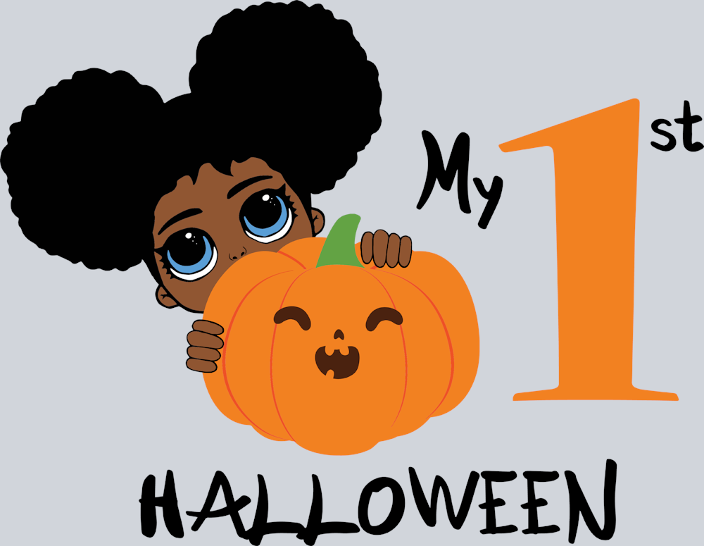 My First Halloween Girl - STK04431 (DTF Transfers)