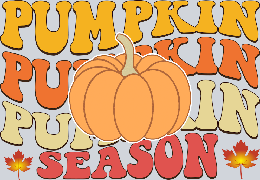 Triple Pumpkin Season - STK07255 (DTF Transfers)