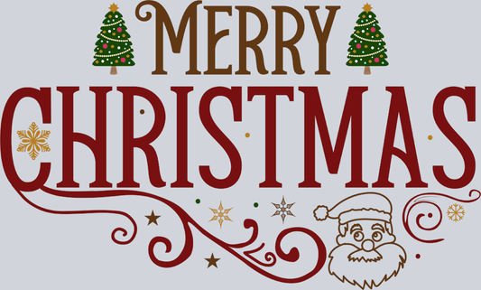 Vintage Merry Christmas - STK06324 (DTF Transfers)
