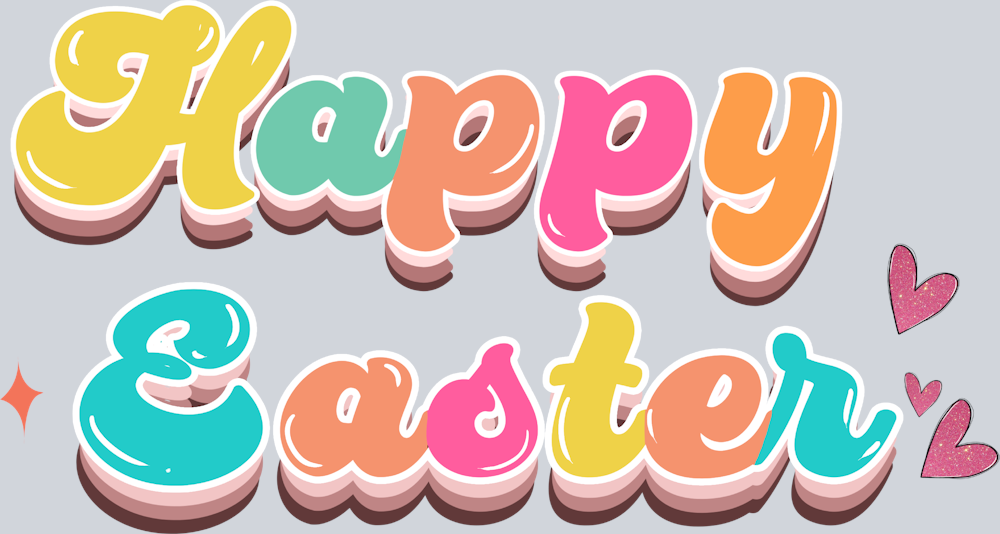 Happy Easter 7 - STK06995 (DTF Transfers)