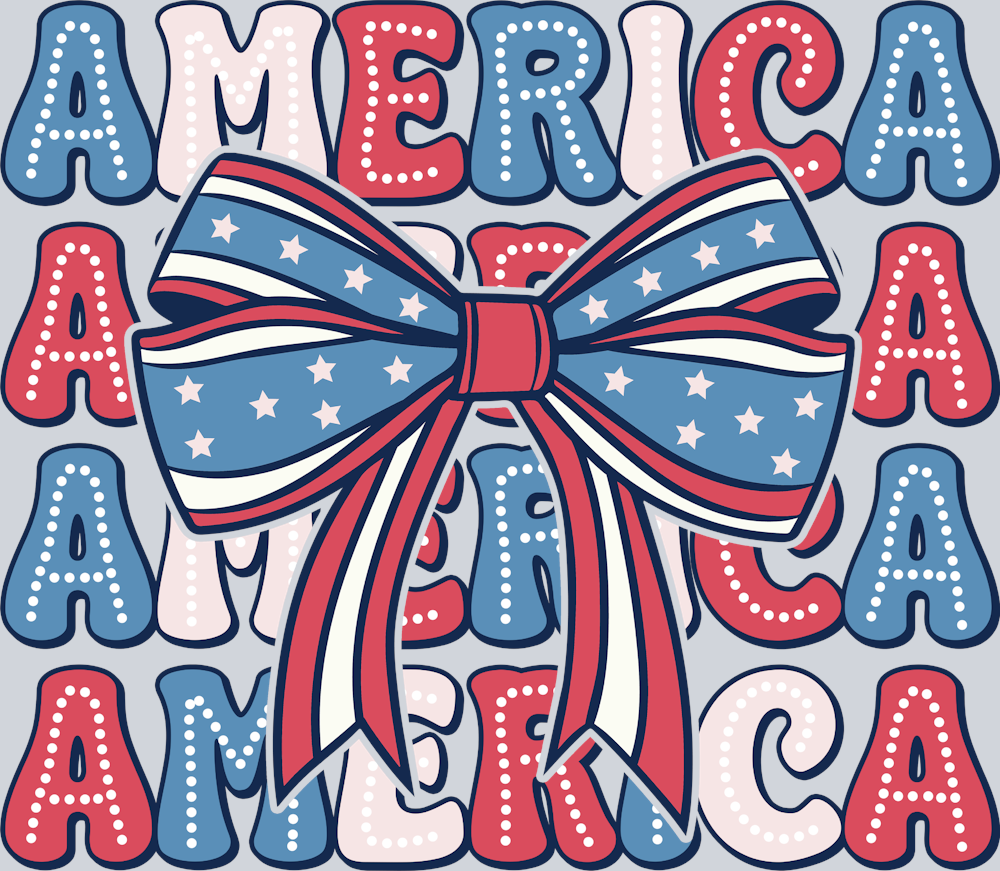 Coquette America - STK01436 (DTF Transfers)