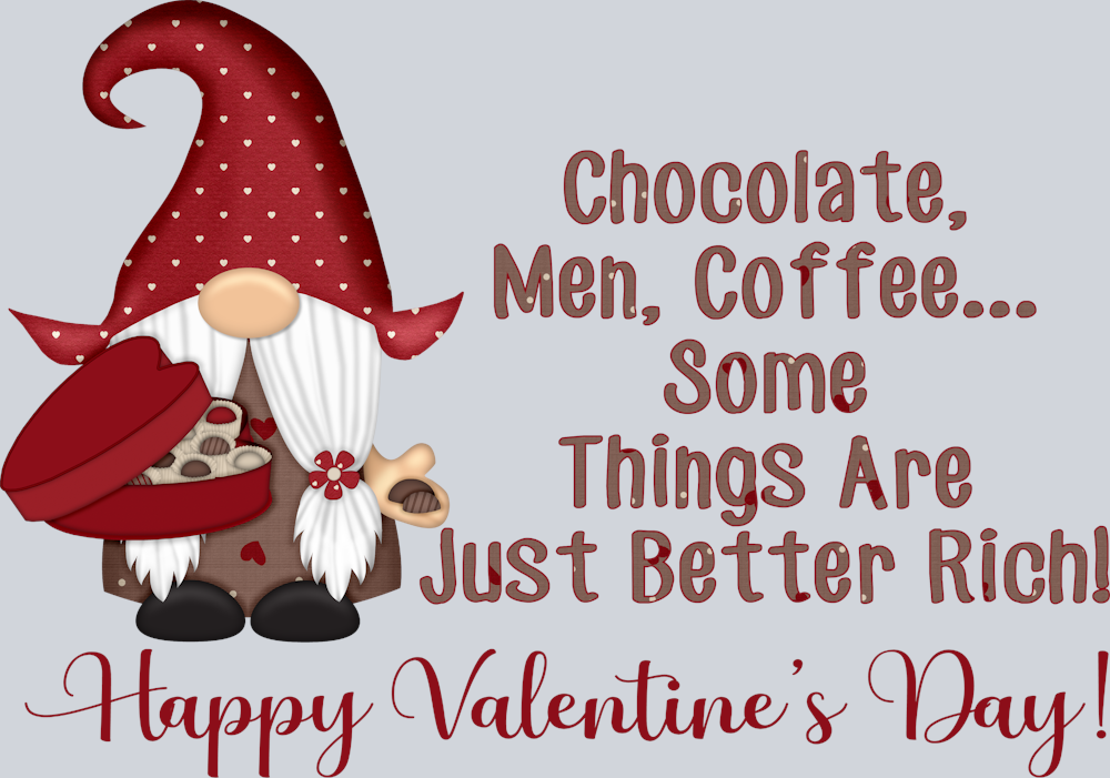 Gnome Chocolate Men Coffee - STK02275 (DTF Transfers)