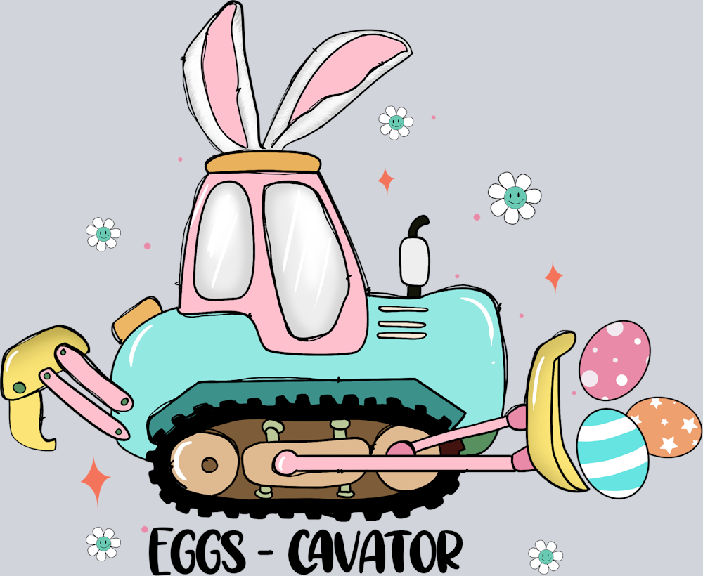 Eggs Cavator - STK06982 (DTF Transfers)