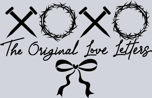 The Original Love Letters Black - STK06076 (DTF Transfers)