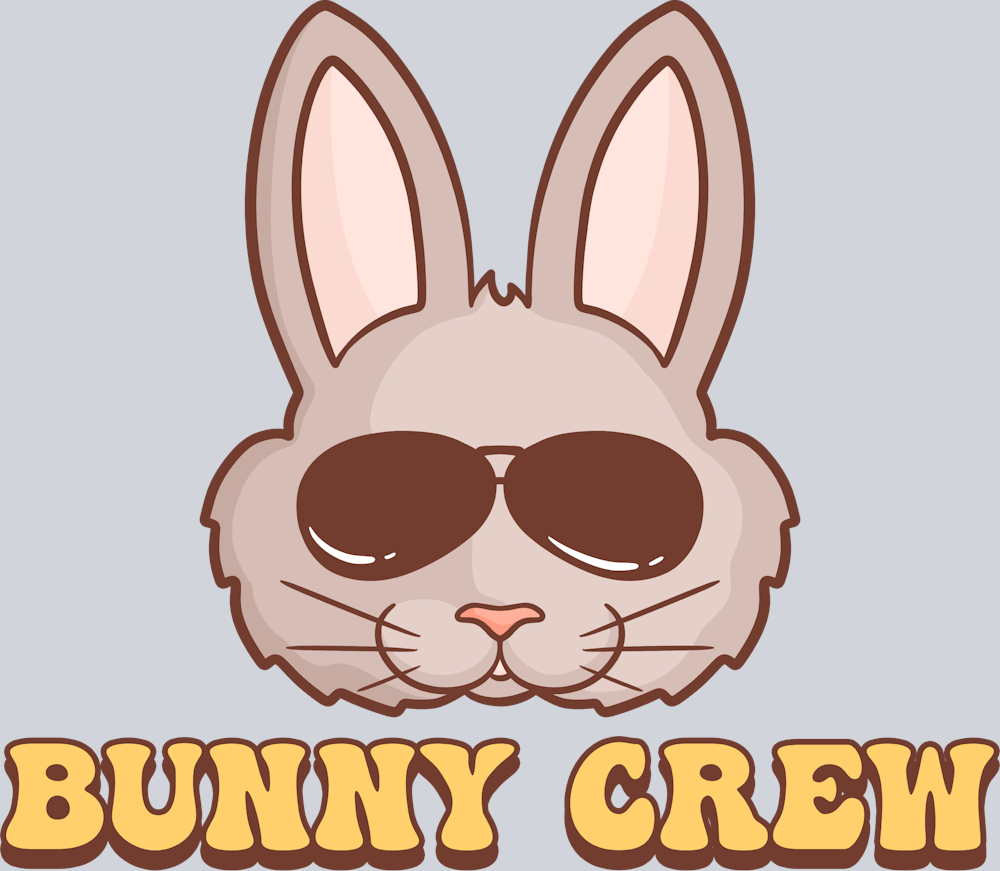 Bunny Crew - STK07260 (DTF Transfers)