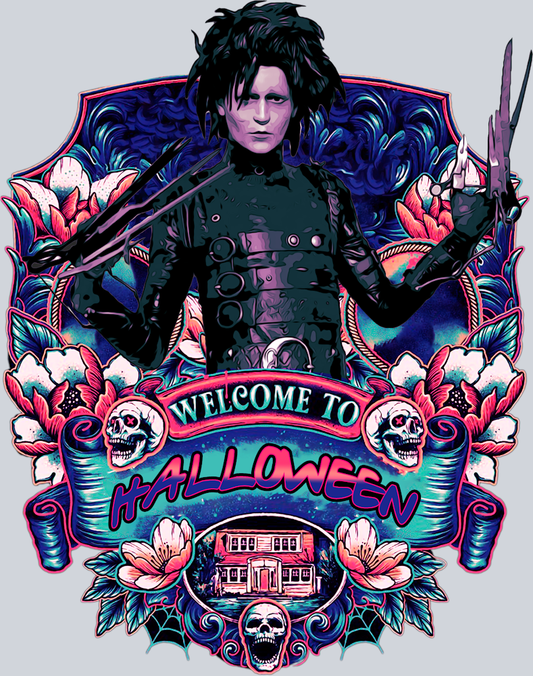 Welcome To Halloween 2 - STK06421 (DTF Transfers)