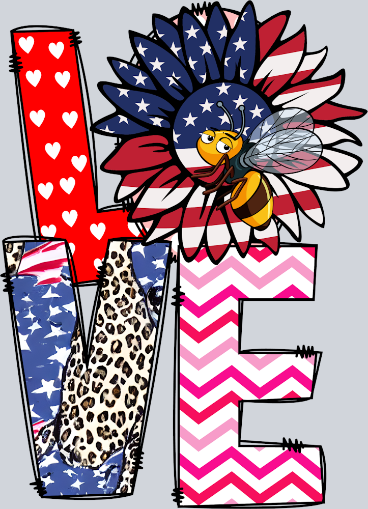 Love Sunflower - STK03796 (DTF Transfers)