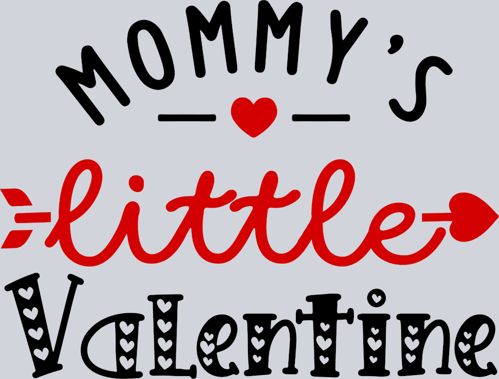 Mommys Little Valentine - STK04341 (DTF Transfers)