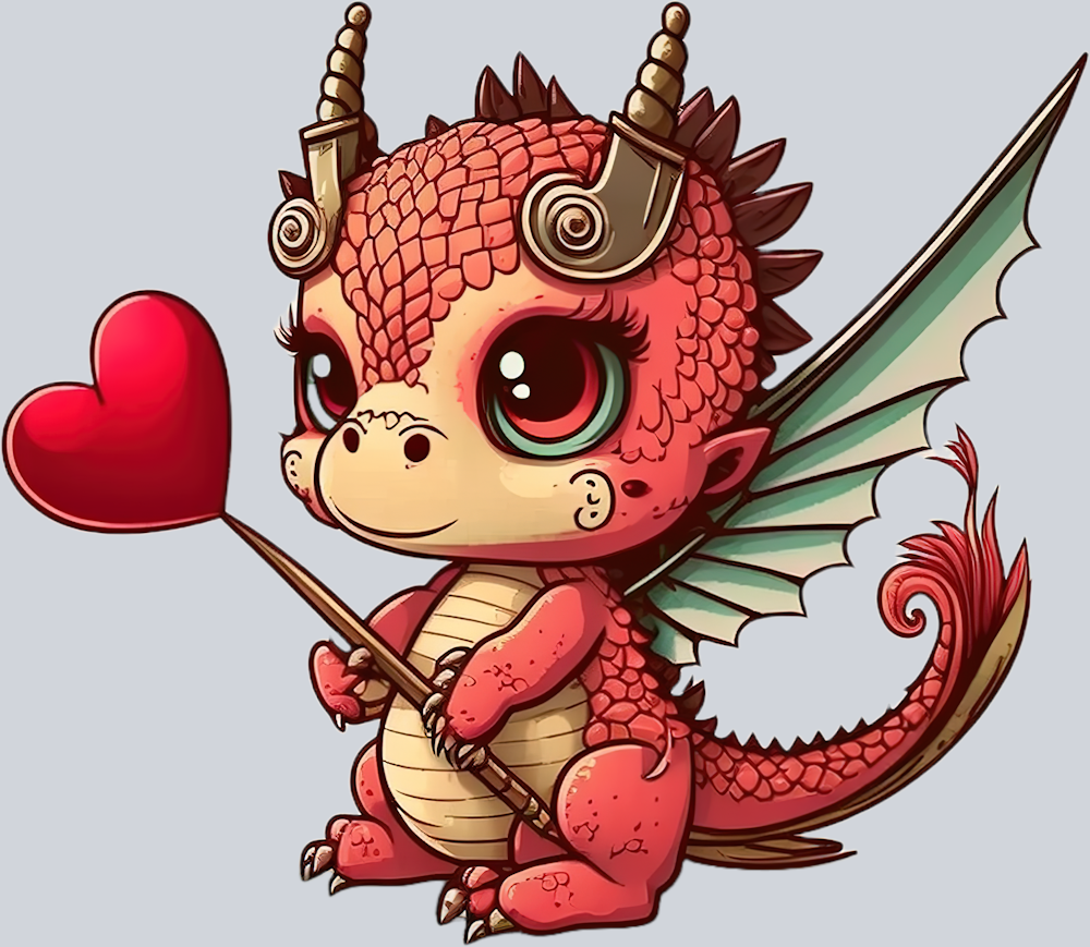Cute Baby Dragon 6 - STK01504 (DTF Transfers)
