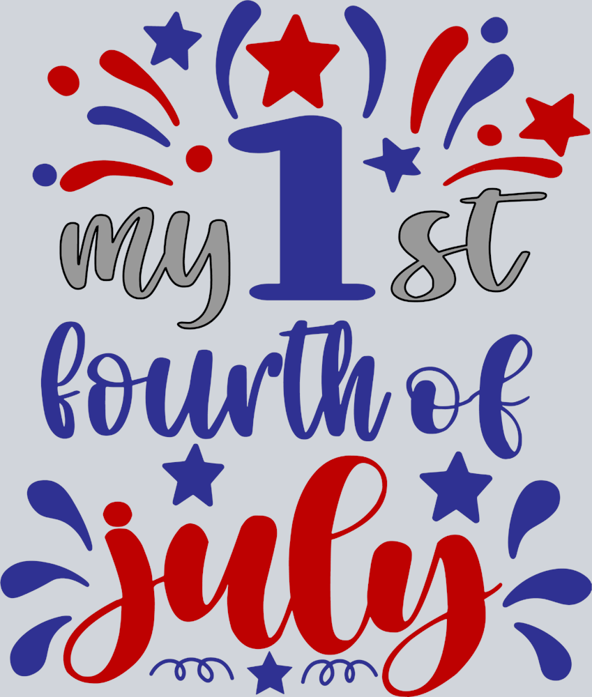 My 1st Fourth Of July - STK04389 (DTF Transfers)