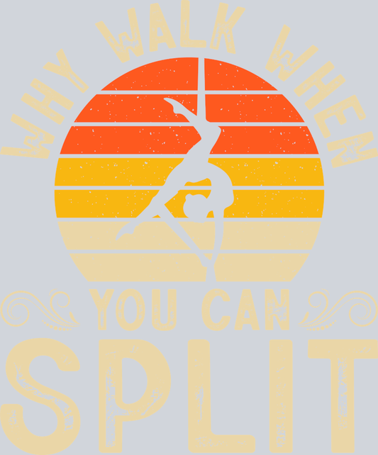Why Walk When You Can Split - STK07324 (DTF Transfers)