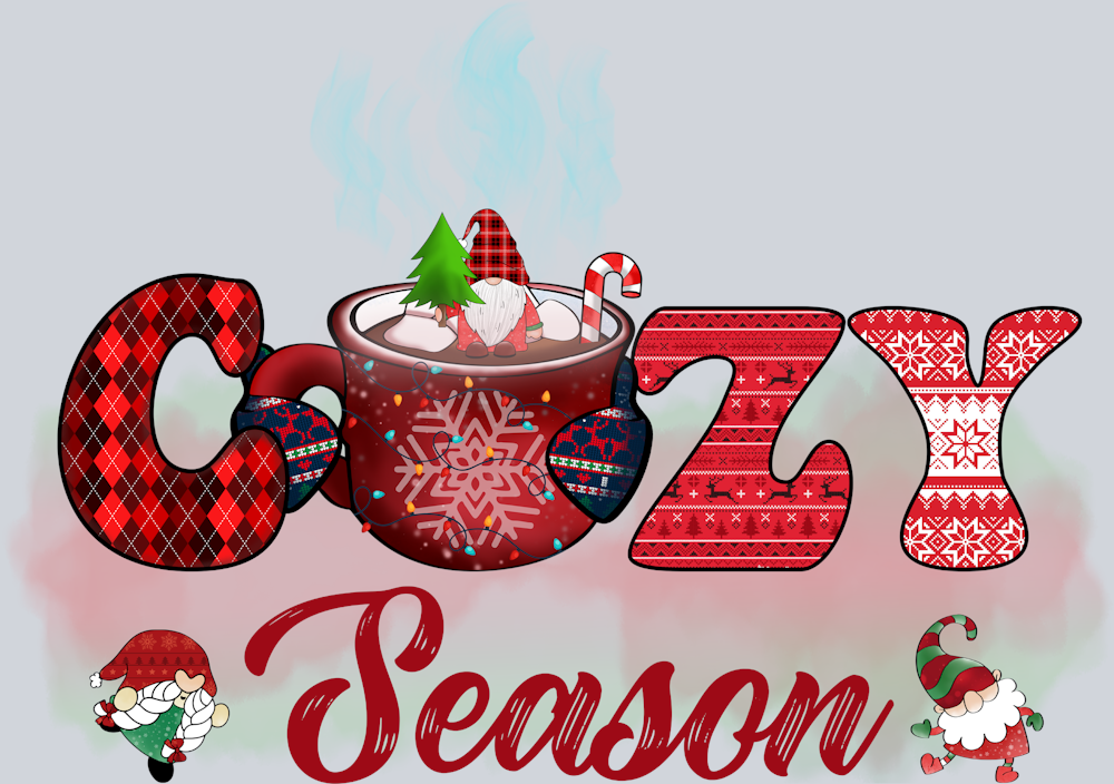 Cozy Season Gnome Mug - STK01443 (DTF Transfers)