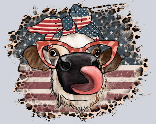 American Cow - STK00162 (DTF Transfers)