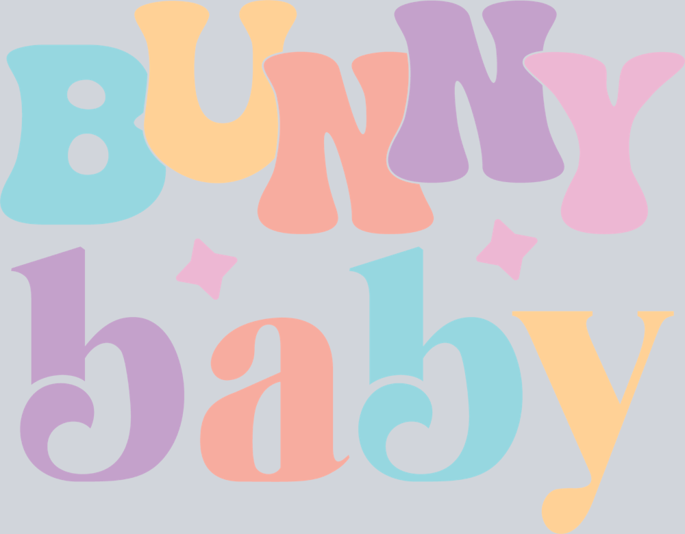 Bunny Baby 1 - STK07257 (DTF Transfers)