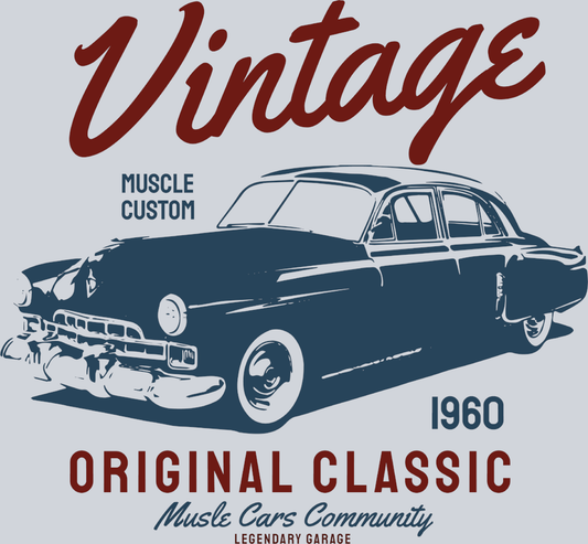 Vintage Original Classic - STK06330 (DTF Transfers)