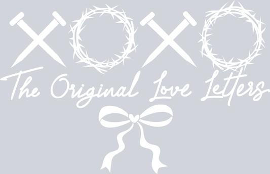 The Original Love Letters White - STK06078 (DTF Transfers)