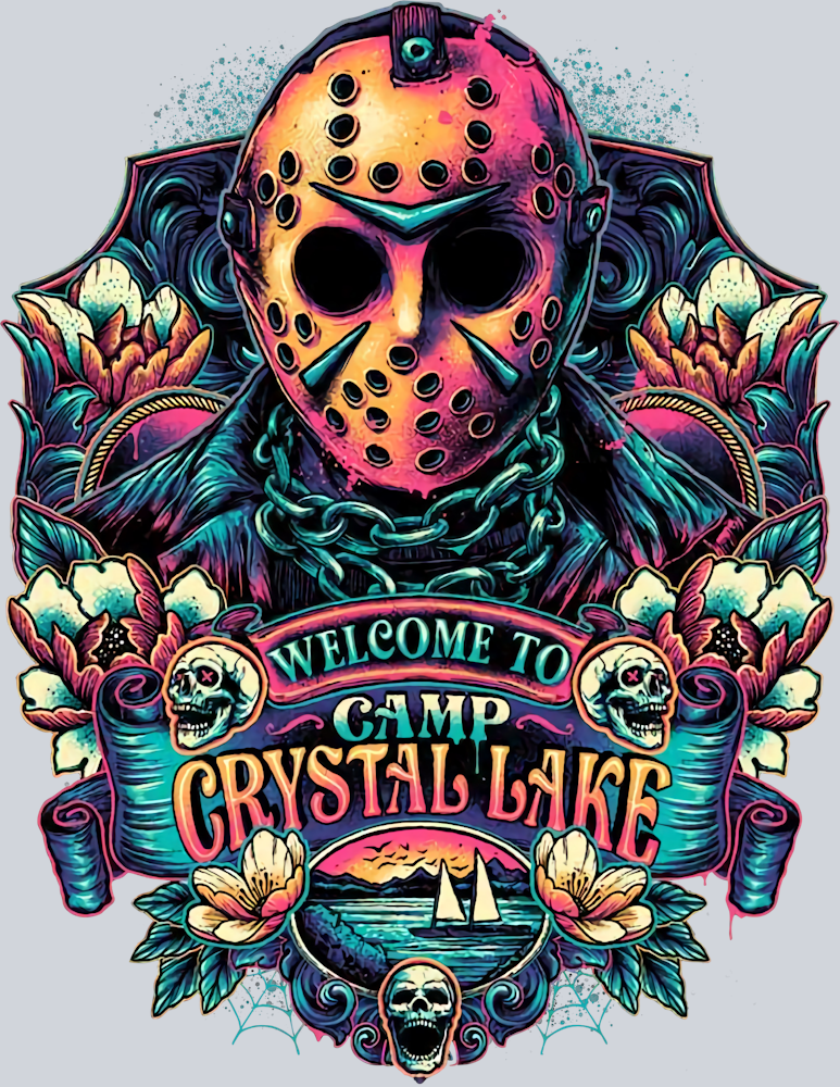 Welcome To Camp Crystal Lake - STK06416 (DTF Transfers)
