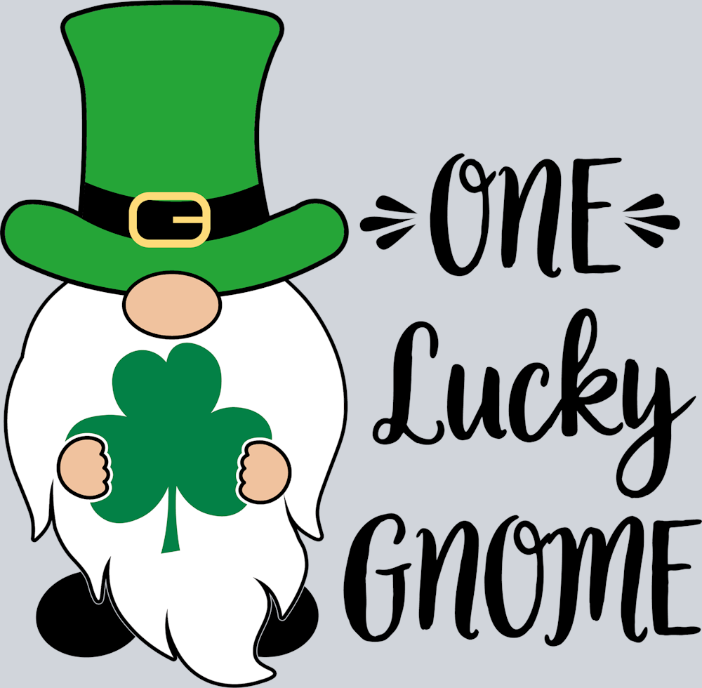 Gnome Lucky One - STK02315 (DTF Transfers)