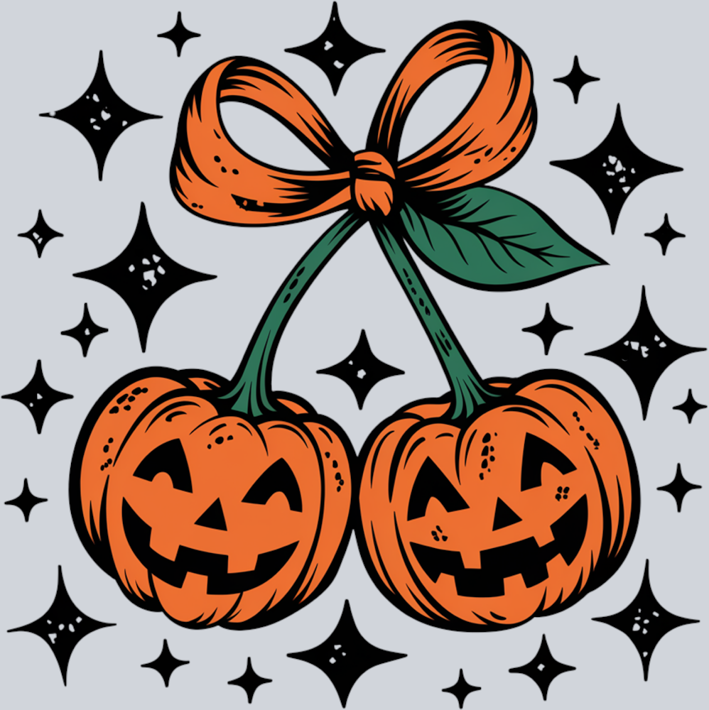 Pumpkin Cherries - STK07319 (DTF Transfers)