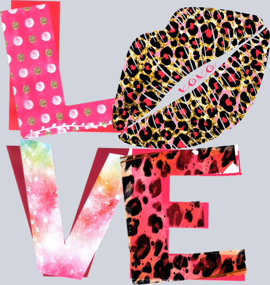 Love Square - STK03794 (DTF Transfers)