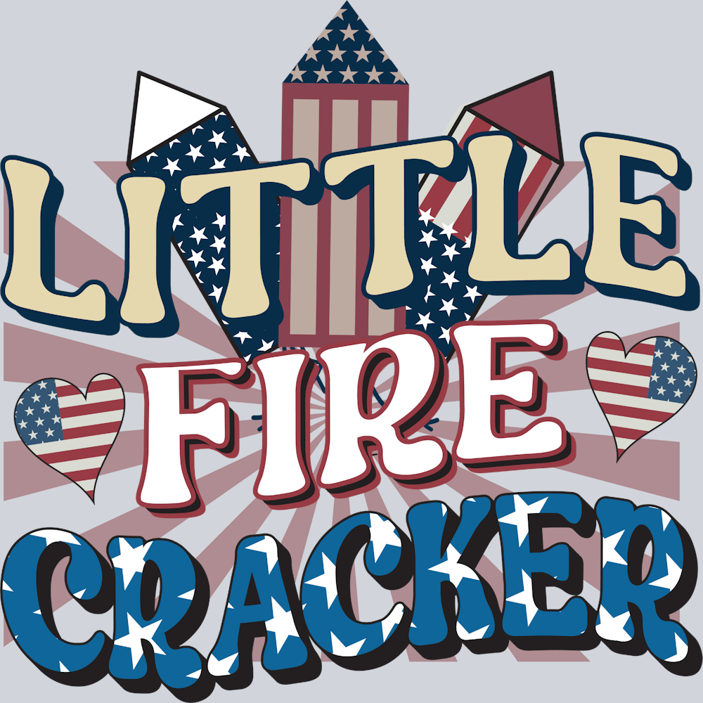 Little Fire Cracker - STK03617 (DTF Transfers)