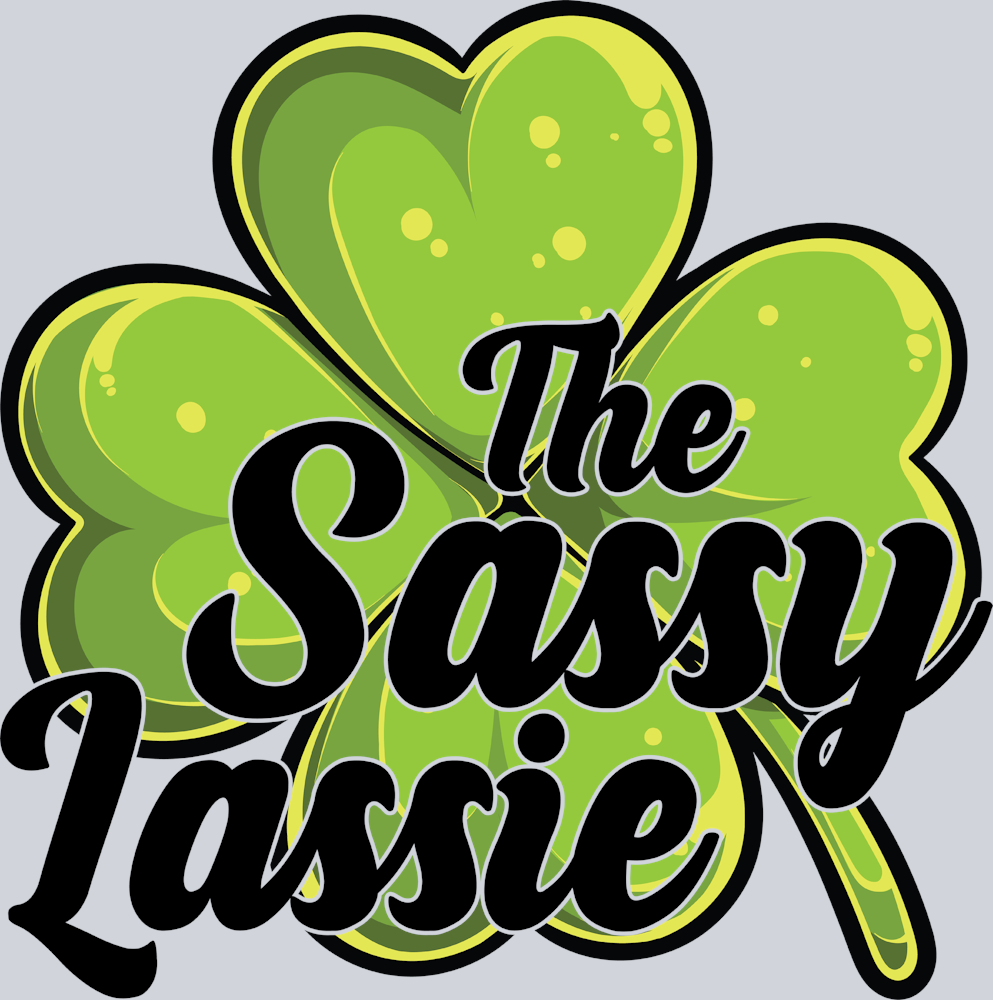 Lucky Sassy Lassie Shamrock - STK03898 (DTF Transfers)
