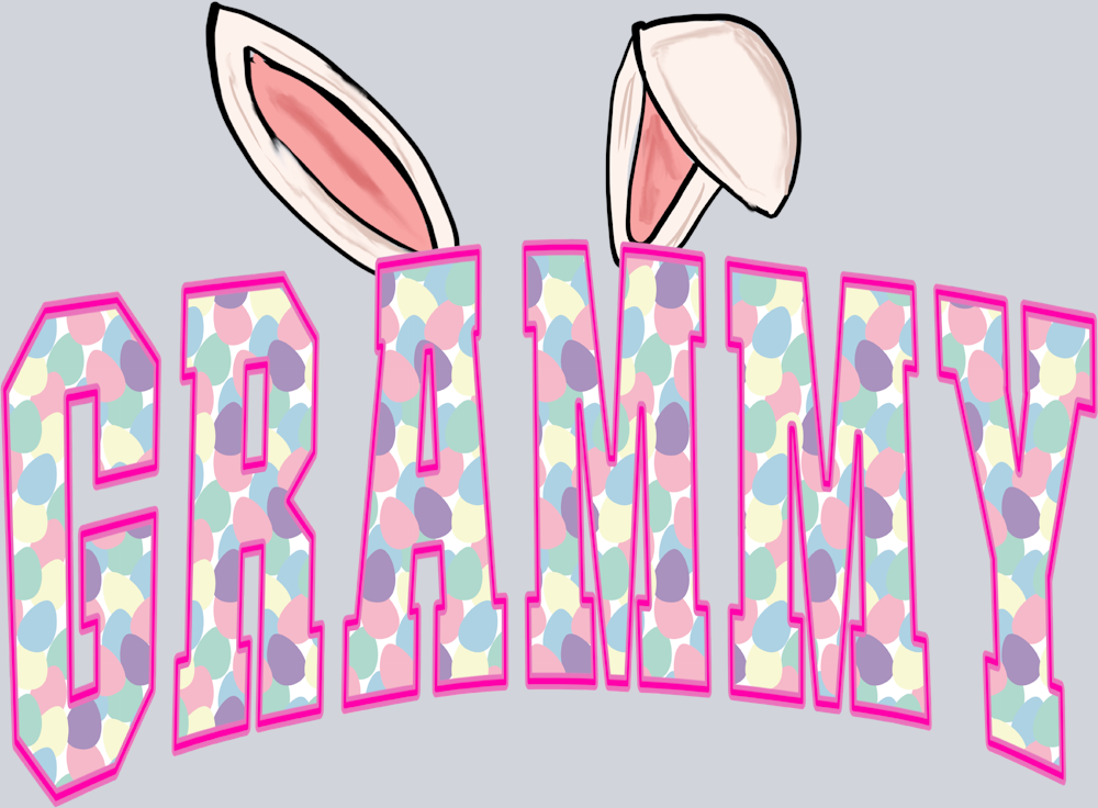 Easter Grammy - STK01770 (DTF Transfers)