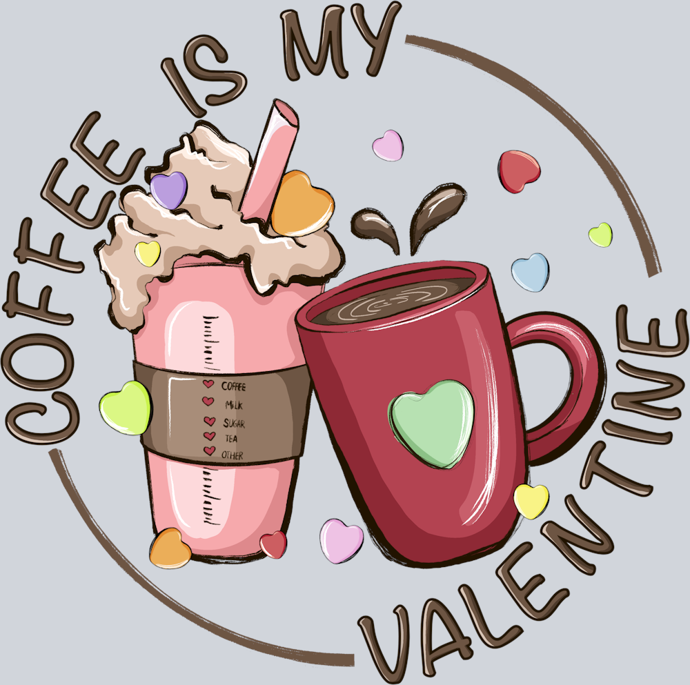 Coffee Valentine - STK01416 (DTF Transfers)