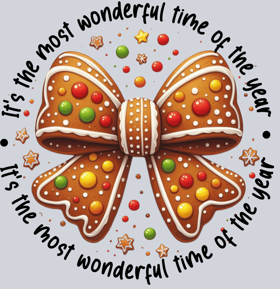Gingerbread Coquette Png - STK02242 (DTF Transfers)