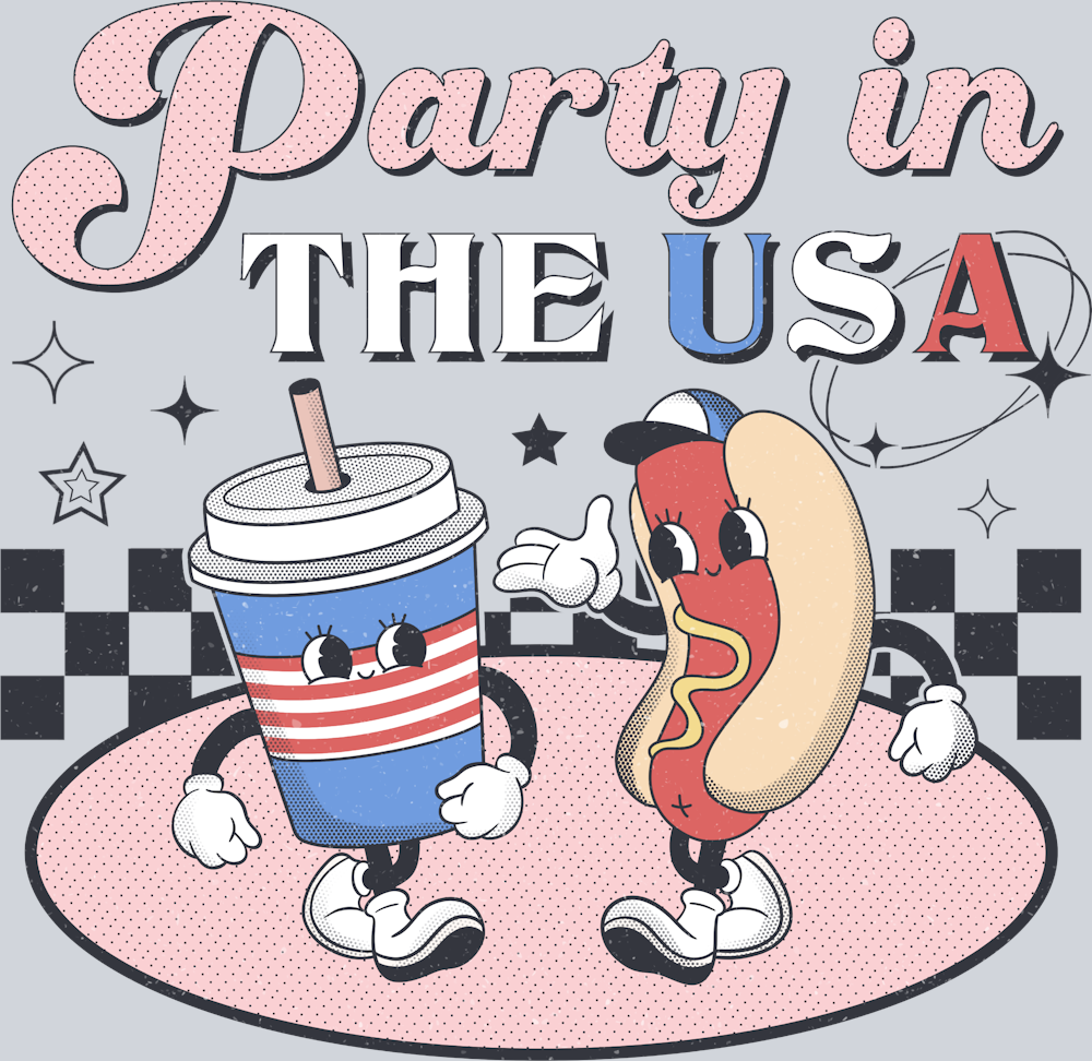 Party In The USA - STK04683 (DTF Transfers)