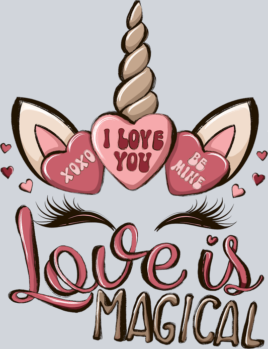 Unicorn Love Magical - STK06236 (DTF Transfers)