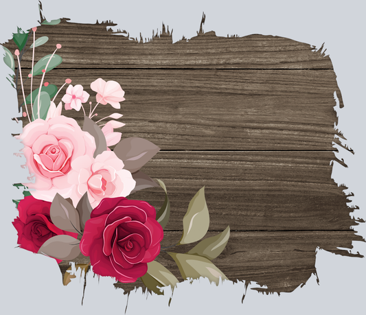 Wood Square 5 - STK06525 (DTF Transfers)
