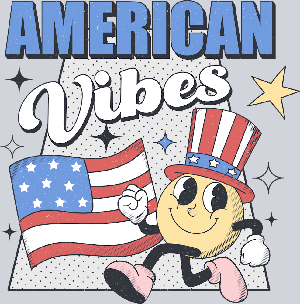 American Vibes - STK00246 (DTF Transfers)