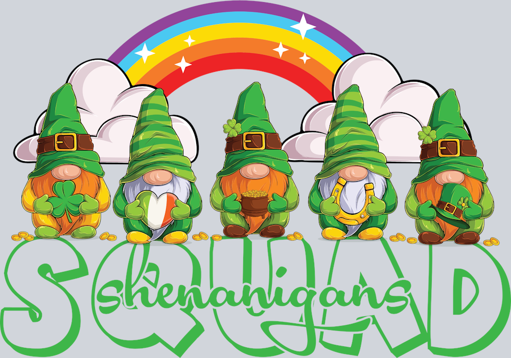 Gnome Squad St Pattys - STK02333 (DTF Transfers)