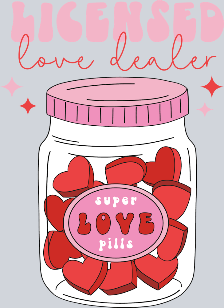 Licensed Love Dealer - STK03595 (DTF Transfers)