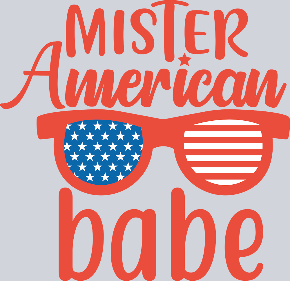 Mister American Babe - STK04298 (DTF Transfers)