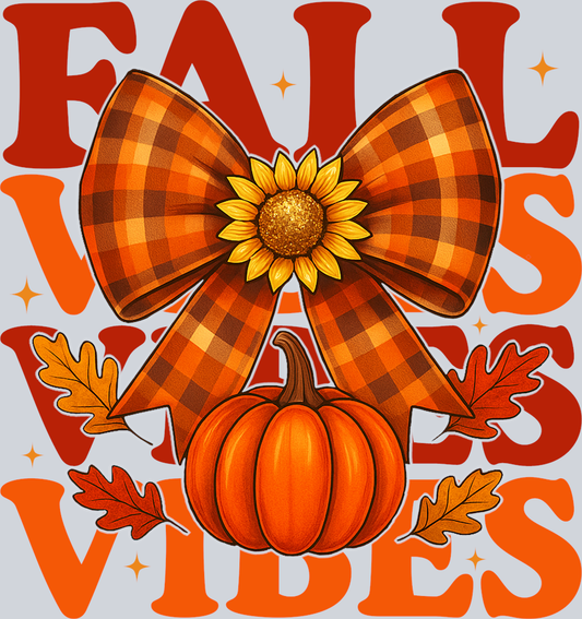 Fall Vibes Vibes Vibes - STK07382 (DTF Transfers)