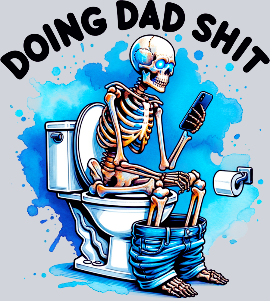 Doing Dad Shit Black - STK01678 (DTF Transfers)