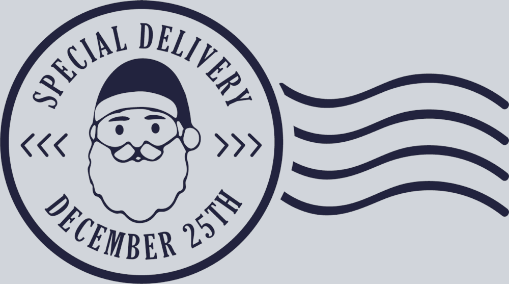 Stamp Special Delivery Dec 25th - STK05784 (DTF Transfers)