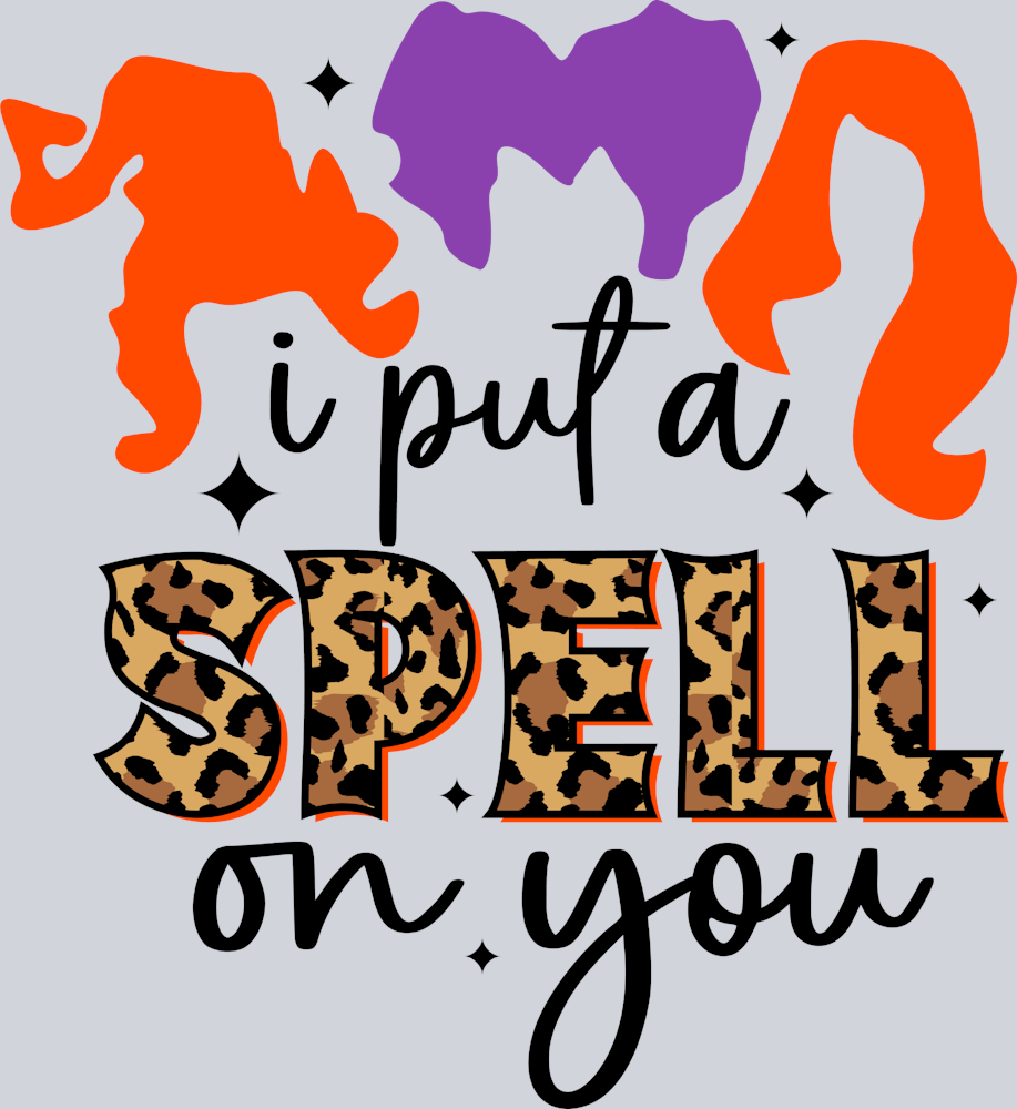 I Put A Spell On You - STK03007 (DTF Transfers)