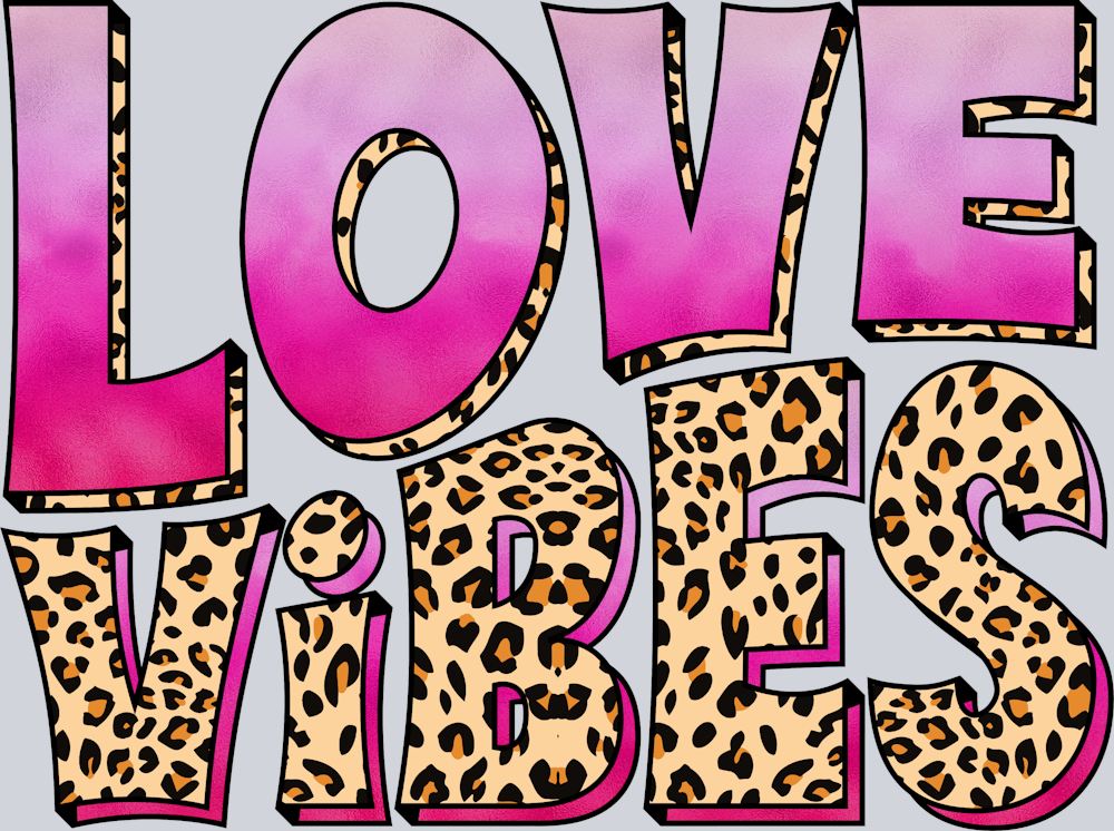 Love Vibes - STK03801 (DTF Transfers)