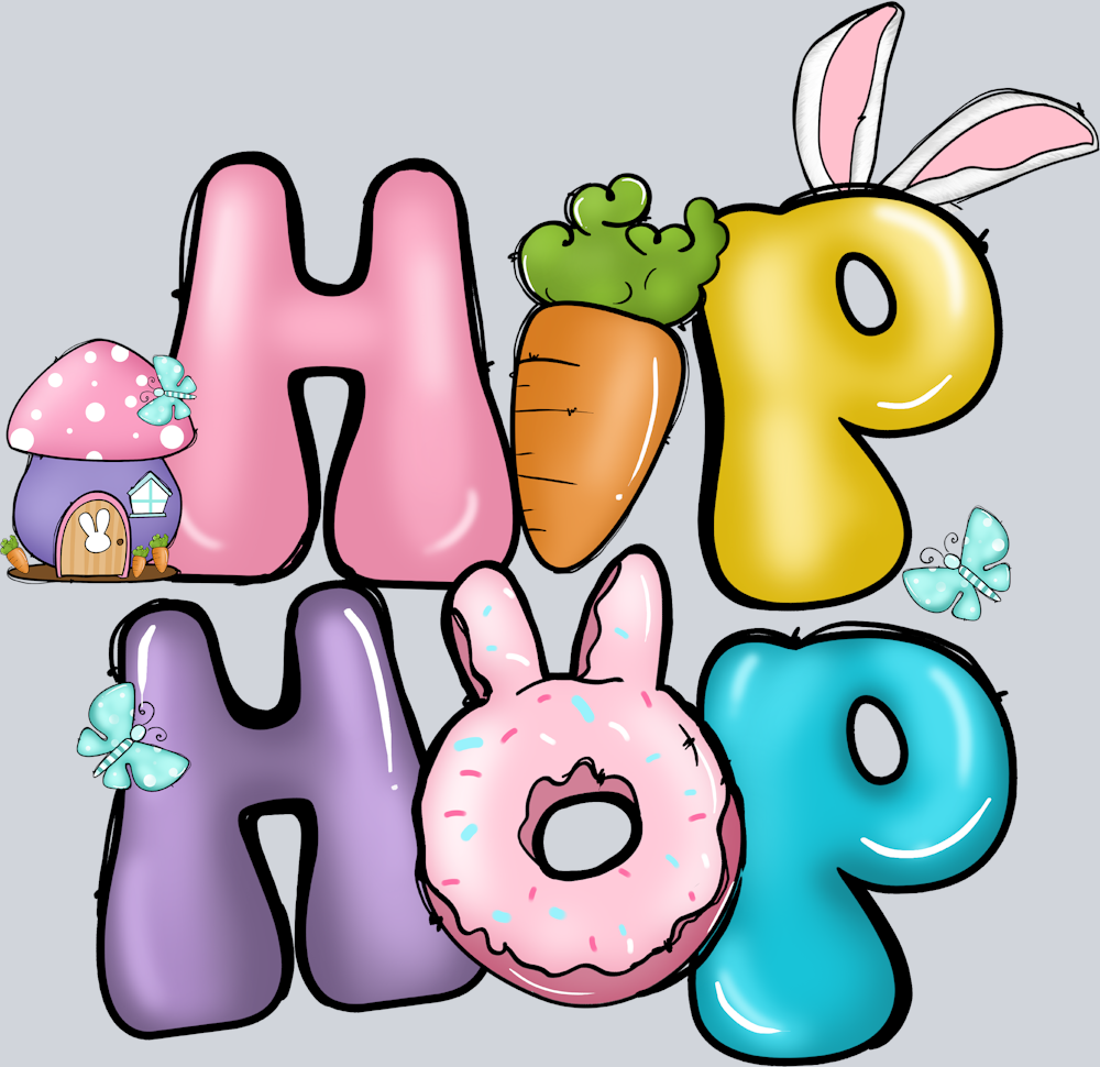 Hip Hop Donuts - STK07002 (DTF Transfers)
