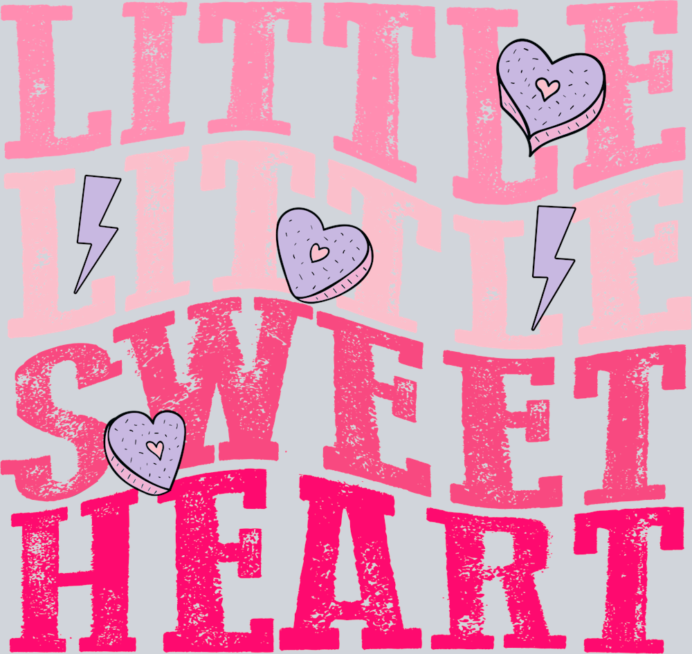 Little Sweet Heart - STK03642 (DTF Transfers)